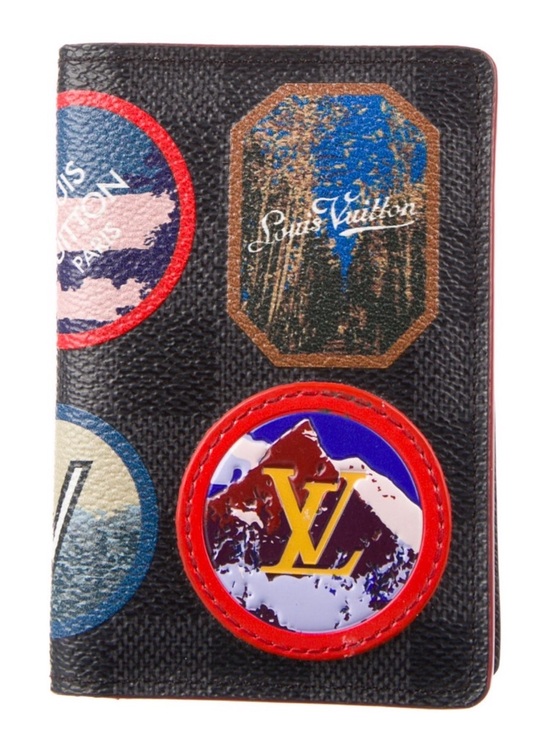 Louis Vuitton Other - Louis Vuitton Black Damier Pocket Organizer(Cardholder) with Switzerland Patches